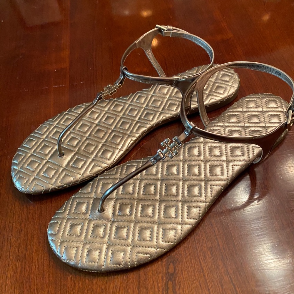 Tory Burch Quilted Marion Sandal